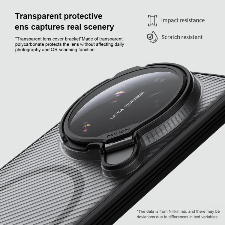 NILLKIN CamShield Prop MagSafe Magnetic Translucent PC Phone Case, For Xiaomi 17 Ultra, For Xiaomi 15 Ultra