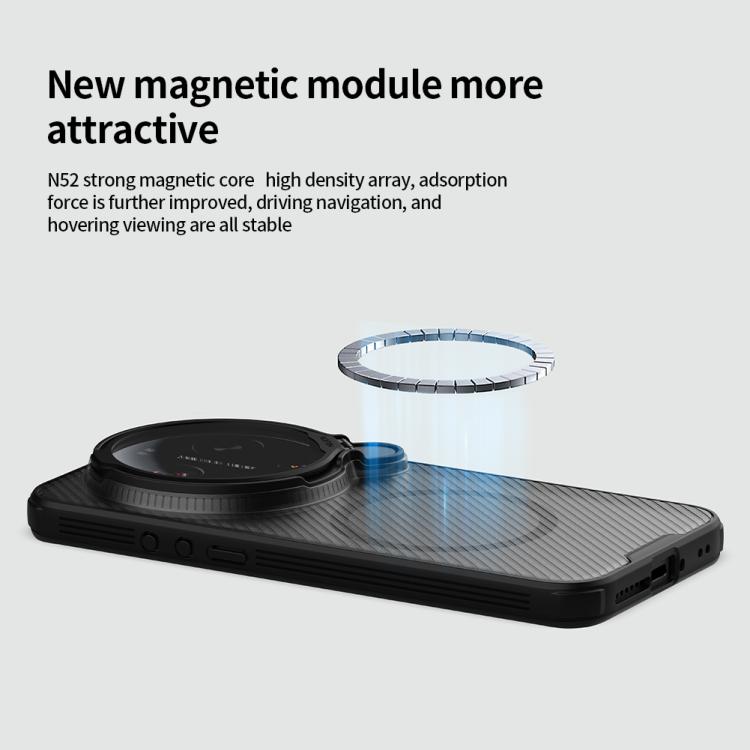 NILLKIN CamShield Prop MagSafe Magnetic Translucent PC Phone Case, For Xiaomi 17 Ultra, For Xiaomi 15 Ultra