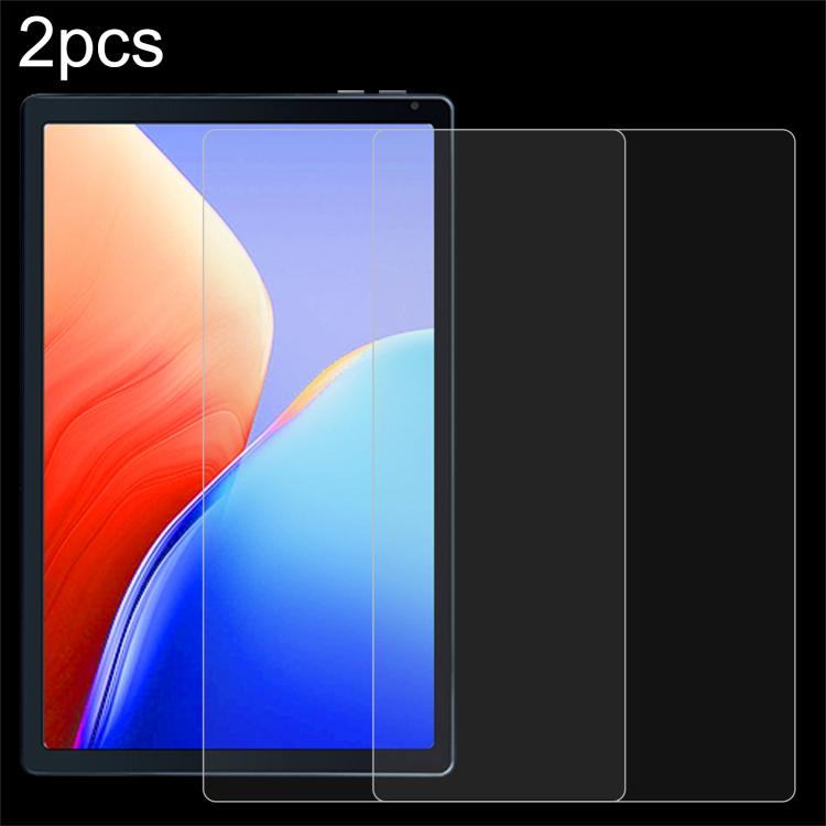 2pcs 9H 0.3mm Explosion-proof Tempered Glass Film, For Whitedeer C10 10.1, For Whitedeer C107 10.1, For Whitedeer C108 / 10.1, For Whitedeer X108 10.1 inch