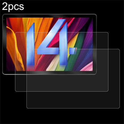 2pcs 9H 0.3mm Explosion-proof Tempered Glass Film, For Whitedeer C10 10.1, For Whitedeer C107 10.1, For Whitedeer C108 / 10.1, For Whitedeer X108 10.1 inch