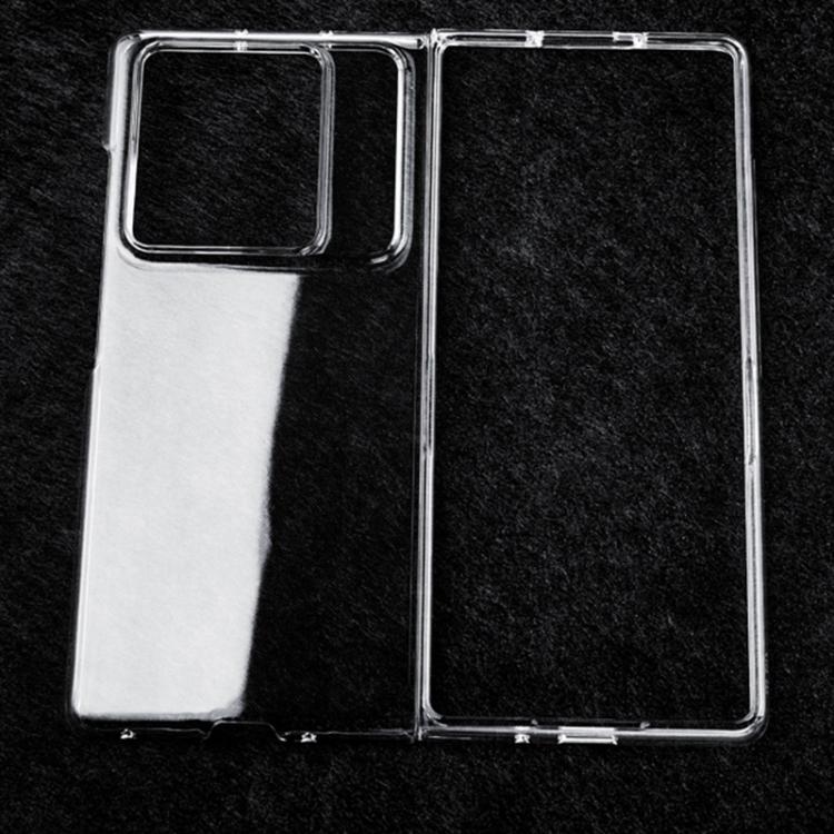 PC Transparent Shockproof Phone Case, For ZTE nubia Flip3, For ZTE Nubia Fold, For ZTE nubia Flip2