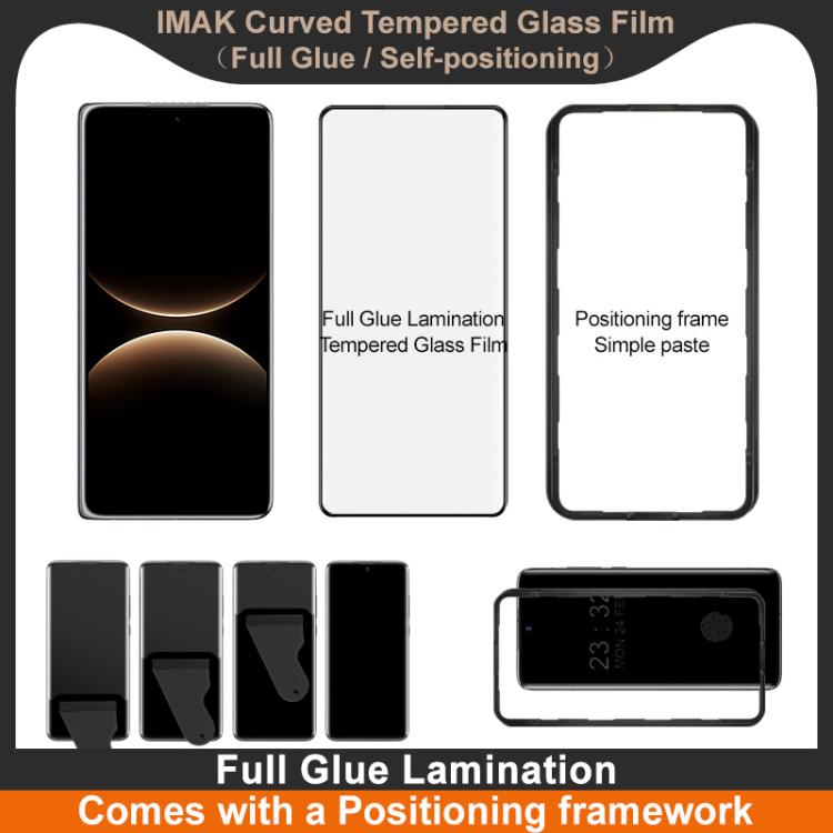 imak 3D Curved Tempered Glass Film, Full Glue Positioning Version, For Huawei Mate X7, For Huawei Mate 70 Air 5G, For Huawei Pura 80 Pro, For Huawei nova 14 Ultra, For Huawei nova 14 Pro, For Huawei Mate 70 Pro, For Huawei Mate X6, For Huawei nova 12 P...