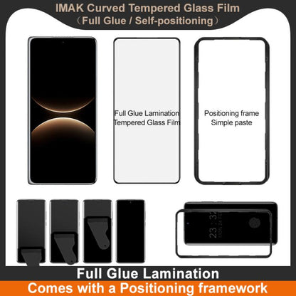 imak 3D Curved Tempered Glass Film, Full Glue Positioning Version, For Huawei Mate X7, For Huawei Mate 70 Air 5G, For Huawei Pura 80 Pro, For Huawei nova 14 Ultra, For Huawei nova 14 Pro, For Huawei Mate 70 Pro, For Huawei Mate X6, For Huawei nova 12 P...