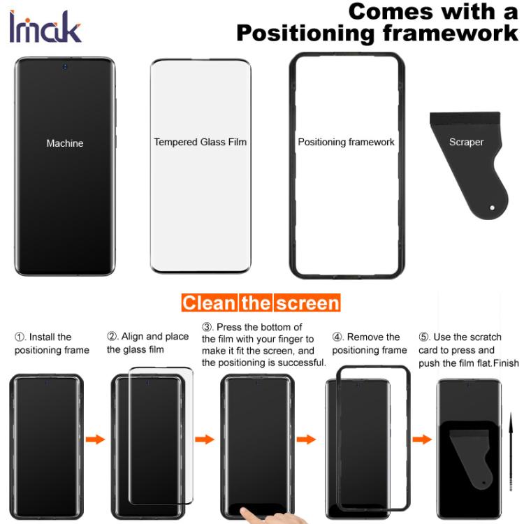 imak 3D Curved Tempered Glass Film, Full Glue Positioning Version, For Huawei Mate X7, For Huawei Mate 70 Air 5G, For Huawei Pura 80 Pro, For Huawei nova 14 Ultra, For Huawei nova 14 Pro, For Huawei Mate 70 Pro, For Huawei Mate X6, For Huawei nova 12 P...