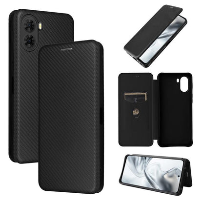 Carbon Fiber Texture Flip Leather Phone Case, For ZTE Kantan Sumaho5 A601ZT, For ZTE nubia S2 A502ZT, For ZTE nubia S2e / S2R / S2 Lite, For ZTE Nubia S 5G A403ZT