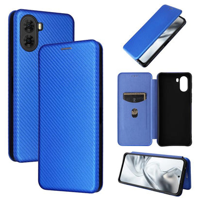 Carbon Fiber Texture Flip Leather Phone Case, For ZTE Kantan Sumaho5 A601ZT, For ZTE nubia S2 A502ZT, For ZTE nubia S2e / S2R / S2 Lite, For ZTE Nubia S 5G A403ZT
