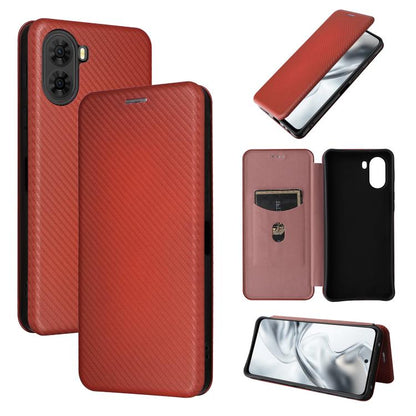 Carbon Fiber Texture Flip Leather Phone Case, For ZTE Kantan Sumaho5 A601ZT, For ZTE nubia S2 A502ZT, For ZTE nubia S2e / S2R / S2 Lite, For ZTE Nubia S 5G A403ZT
