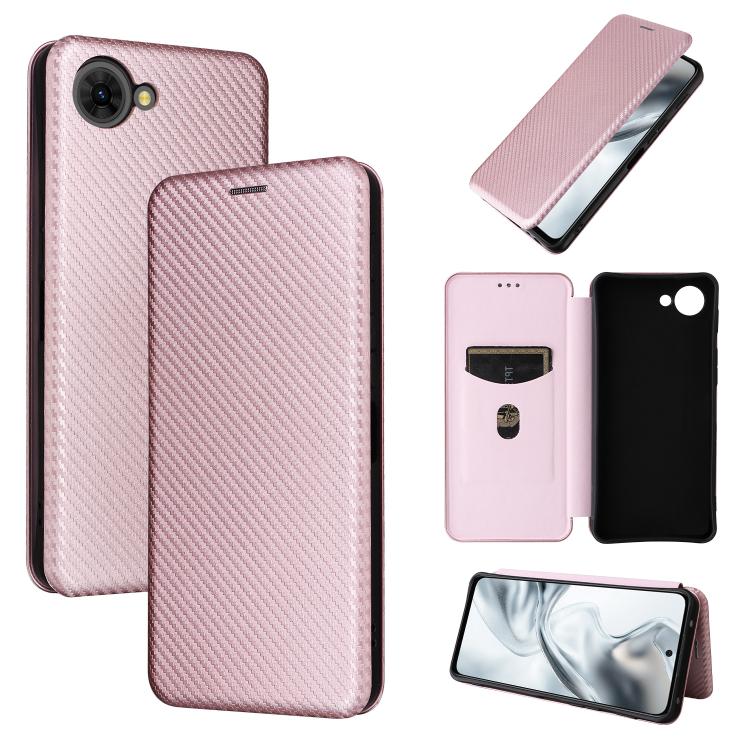 Carbon Fiber Texture Flip Leather Phone Case, For ZTE Kantan Sumaho5 A601ZT, For ZTE nubia S2 A502ZT, For ZTE nubia S2e / S2R / S2 Lite, For ZTE Nubia S 5G A403ZT