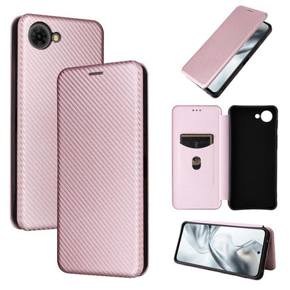 Carbon Fiber Texture Flip Leather Phone Case, For ZTE Kantan Sumaho5 A601ZT, For ZTE nubia S2 A502ZT, For ZTE nubia S2e / S2R / S2 Lite, For ZTE Nubia S 5G A403ZT