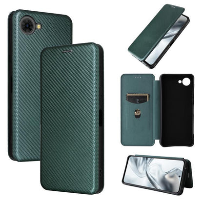 Carbon Fiber Texture Flip Leather Phone Case, For ZTE Kantan Sumaho5 A601ZT, For ZTE nubia S2 A502ZT, For ZTE nubia S2e / S2R / S2 Lite, For ZTE Nubia S 5G A403ZT