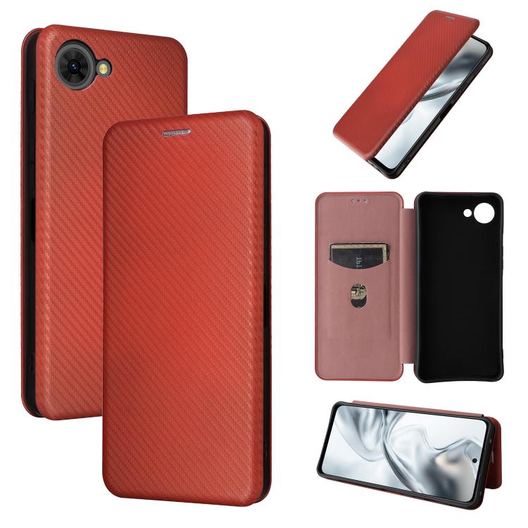 Carbon Fiber Texture Flip Leather Phone Case, For ZTE Kantan Sumaho5 A601ZT, For ZTE nubia S2 A502ZT, For ZTE nubia S2e / S2R / S2 Lite, For ZTE Nubia S 5G A403ZT