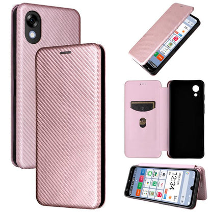 Carbon Fiber Texture Flip Leather Phone Case, For ZTE Kantan Sumaho5 A601ZT, For ZTE nubia S2 A502ZT, For ZTE nubia S2e / S2R / S2 Lite, For ZTE Nubia S 5G A403ZT