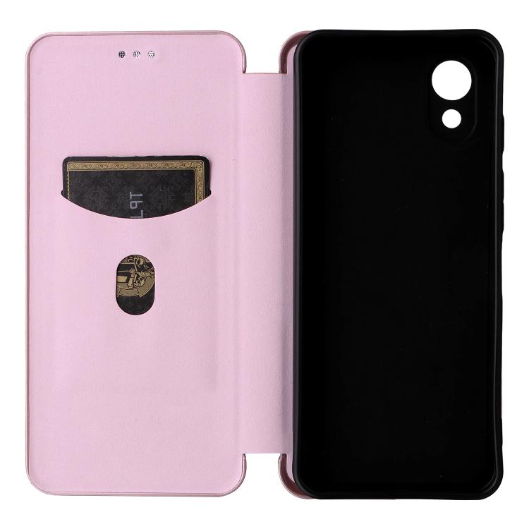Carbon Fiber Texture Flip Leather Phone Case, For ZTE Kantan Sumaho5 A601ZT, For ZTE nubia S2 A502ZT, For ZTE nubia S2e / S2R / S2 Lite, For ZTE Nubia S 5G A403ZT
