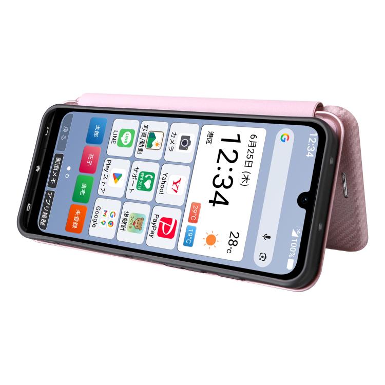 Carbon Fiber Texture Flip Leather Phone Case, For ZTE Kantan Sumaho5 A601ZT, For ZTE nubia S2 A502ZT, For ZTE nubia S2e / S2R / S2 Lite, For ZTE Nubia S 5G A403ZT
