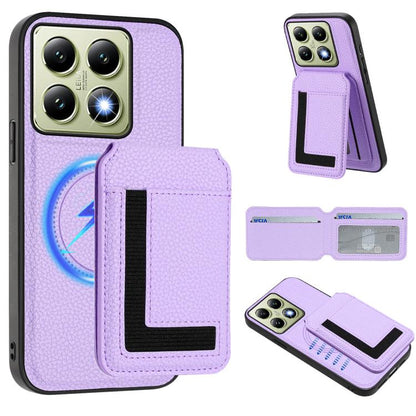 CX01 Detachable Magsafe Magnetic Card Bag Phone Case, For Xiaomi 15 Pro, For Xiaomi 15, For Xiaomi 14T Pro, For Xiaomi 14T