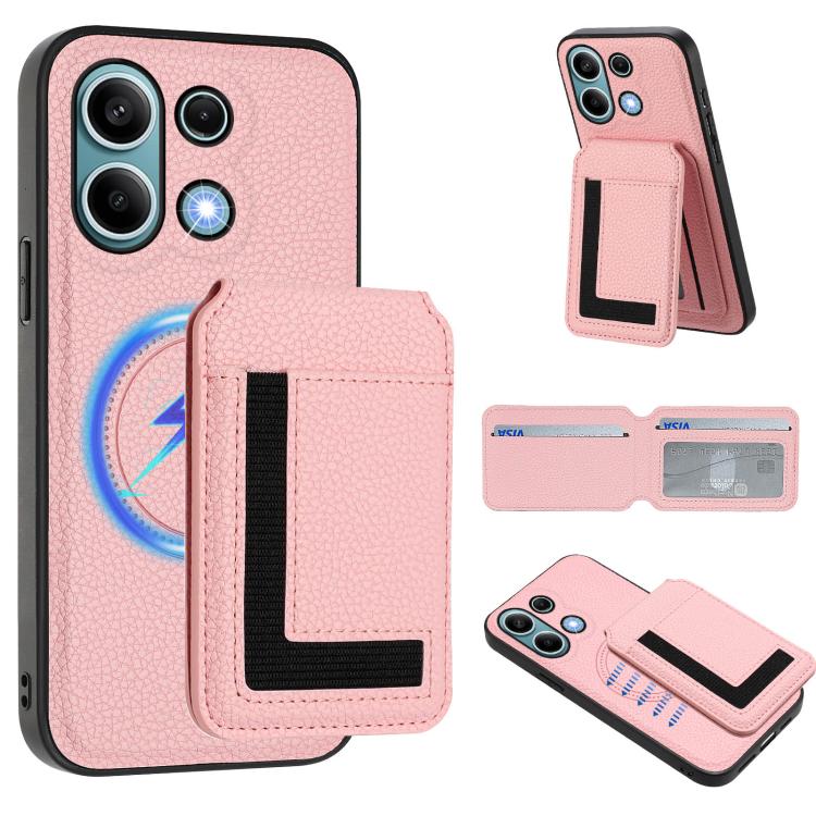 CX01 Detachable Magsafe Magnetic Card Bag Phone Case, For Redmi 14C 4G / 14R / A4 5G, For Redmi Note 14 Pro+ 5G, For Redmi Note 14 Pro 5G, For Redmi Note 13R / 13 4G / 13 5G, For Redmi A3 / A3x / Xiaomi Poco C61, For Redmi  Turbo 3 / Poco F6 India     ...
