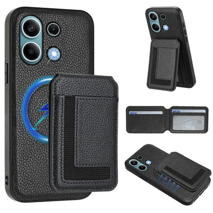 CX01 Detachable Magsafe Magnetic Card Bag Phone Case, For Redmi 14C 4G / 14R / A4 5G, For Redmi Note 14 Pro+ 5G, For Redmi Note 14 Pro 5G, For Redmi Note 13R / 13 4G / 13 5G, For Redmi A3 / A3x / Xiaomi Poco C61, For Redmi  Turbo 3 / Poco F6 India     ...