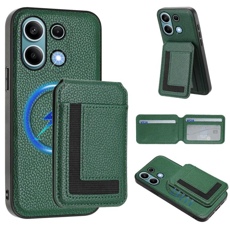 CX01 Detachable Magsafe Magnetic Card Bag Phone Case, For Redmi 14C 4G / 14R / A4 5G, For Redmi Note 14 Pro+ 5G, For Redmi Note 14 Pro 5G, For Redmi Note 13R / 13 4G / 13 5G, For Redmi A3 / A3x / Xiaomi Poco C61, For Redmi  Turbo 3 / Poco F6 India     ...