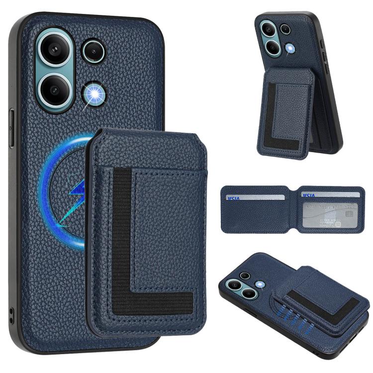 CX01 Detachable Magsafe Magnetic Card Bag Phone Case, For Redmi 14C 4G / 14R / A4 5G, For Redmi Note 14 Pro+ 5G, For Redmi Note 14 Pro 5G, For Redmi Note 13R / 13 4G / 13 5G, For Redmi A3 / A3x / Xiaomi Poco C61, For Redmi  Turbo 3 / Poco F6 India     ...