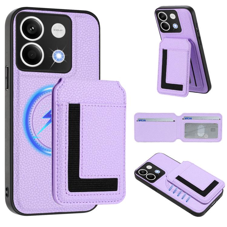 CX01 Detachable Magsafe Magnetic Card Bag Phone Case, For Redmi 14C 4G / 14R / A4 5G, For Redmi Note 14 Pro+ 5G, For Redmi Note 14 Pro 5G, For Redmi Note 13R / 13 4G / 13 5G, For Redmi A3 / A3x / Xiaomi Poco C61, For Redmi  Turbo 3 / Poco F6 India     ...