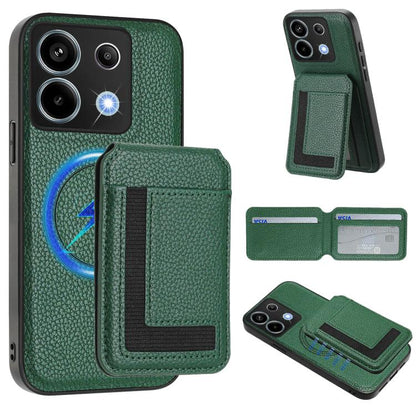 CX01 Detachable Magsafe Magnetic Card Bag Phone Case, For Redmi 14C 4G / 14R / A4 5G, For Redmi Note 14 Pro+ 5G, For Redmi Note 14 Pro 5G, For Redmi Note 13R / 13 4G / 13 5G, For Redmi A3 / A3x / Xiaomi Poco C61, For Redmi  Turbo 3 / Poco F6 India     ...