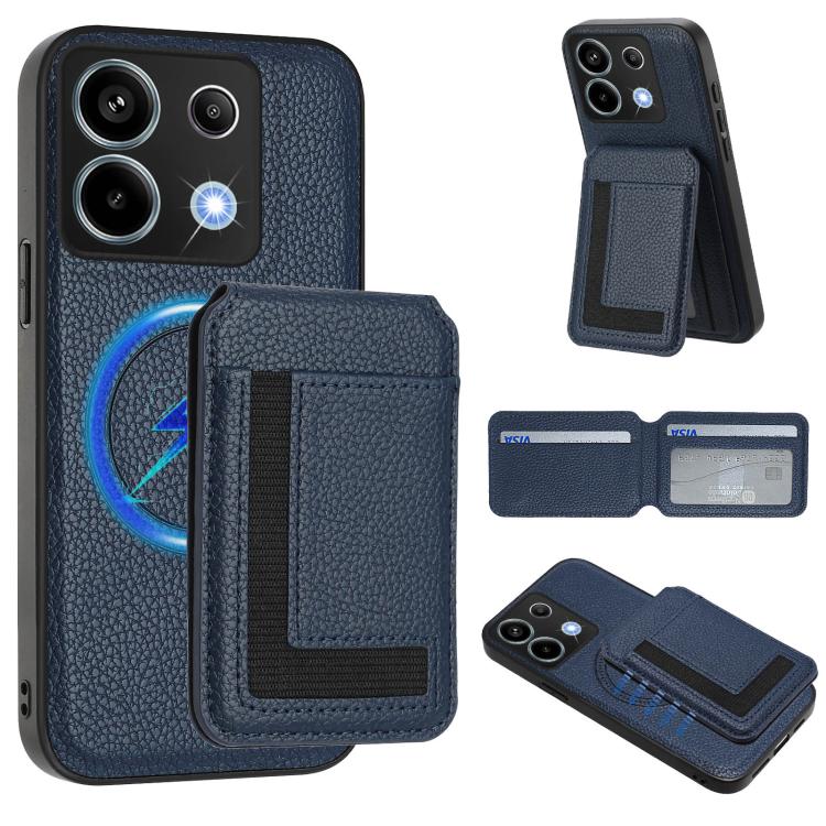 CX01 Detachable Magsafe Magnetic Card Bag Phone Case, For Redmi 14C 4G / 14R / A4 5G, For Redmi Note 14 Pro+ 5G, For Redmi Note 14 Pro 5G, For Redmi Note 13R / 13 4G / 13 5G, For Redmi A3 / A3x / Xiaomi Poco C61, For Redmi  Turbo 3 / Poco F6 India     ...