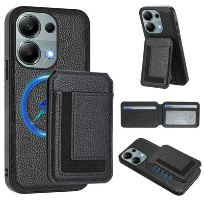 CX01 Detachable Magsafe Magnetic Card Bag Phone Case, For Redmi 14C 4G / 14R / A4 5G, For Redmi Note 14 Pro+ 5G, For Redmi Note 14 Pro 5G, For Redmi Note 13R / 13 4G / 13 5G, For Redmi A3 / A3x / Xiaomi Poco C61, For Redmi  Turbo 3 / Poco F6 India     ...
