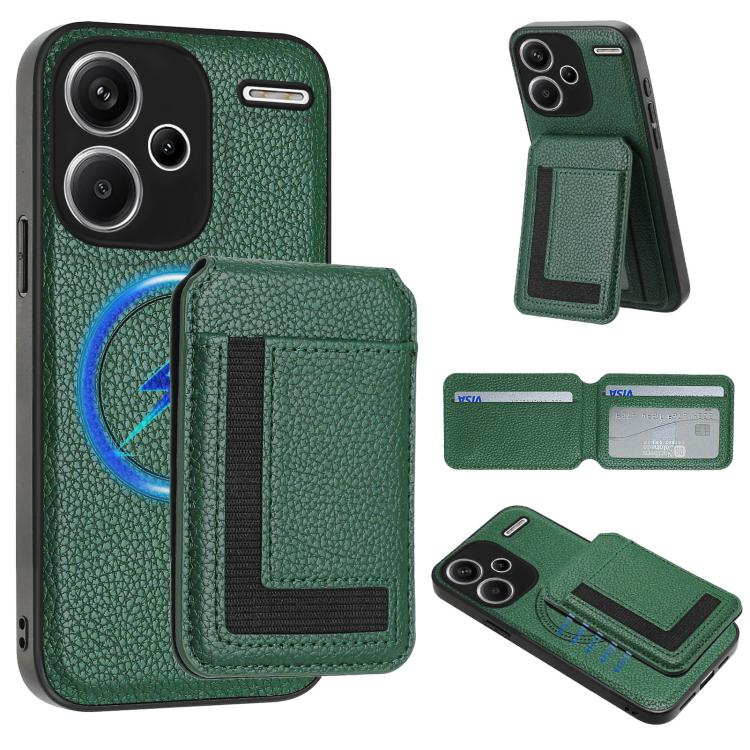 CX01 Detachable Magsafe Magnetic Card Bag Phone Case, For Redmi 14C 4G / 14R / A4 5G, For Redmi Note 14 Pro+ 5G, For Redmi Note 14 Pro 5G, For Redmi Note 13R / 13 4G / 13 5G, For Redmi A3 / A3x / Xiaomi Poco C61, For Redmi  Turbo 3 / Poco F6 India     ...