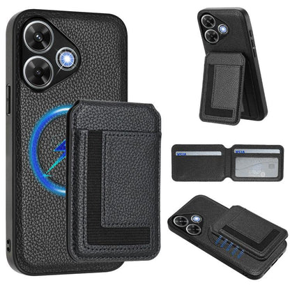 CX01 Detachable Magsafe Magnetic Card Bag Phone Case, For Redmi 14C 4G / 14R / A4 5G, For Redmi Note 14 Pro+ 5G, For Redmi Note 14 Pro 5G, For Redmi Note 13R / 13 4G / 13 5G, For Redmi A3 / A3x / Xiaomi Poco C61, For Redmi  Turbo 3 / Poco F6 India     ...