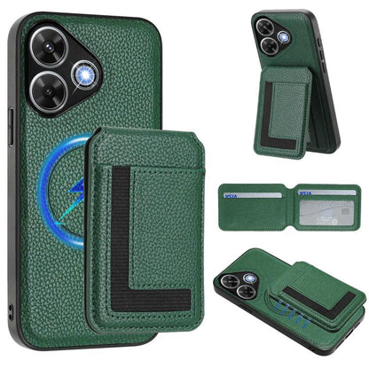 CX01 Detachable Magsafe Magnetic Card Bag Phone Case, For Redmi 14C 4G / 14R / A4 5G, For Redmi Note 14 Pro+ 5G, For Redmi Note 14 Pro 5G, For Redmi Note 13R / 13 4G / 13 5G, For Redmi A3 / A3x / Xiaomi Poco C61, For Redmi  Turbo 3 / Poco F6 India     ...