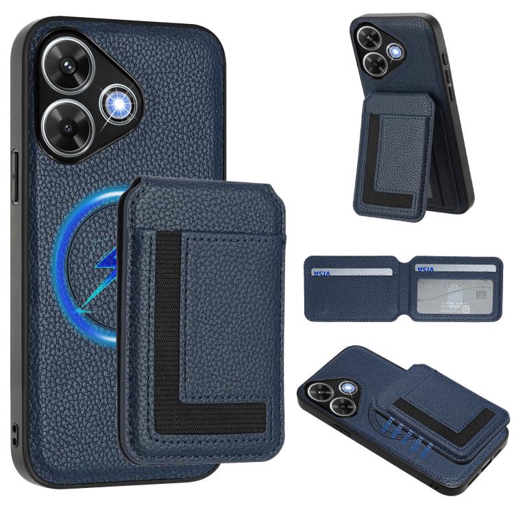 CX01 Detachable Magsafe Magnetic Card Bag Phone Case, For Redmi 14C 4G / 14R / A4 5G, For Redmi Note 14 Pro+ 5G, For Redmi Note 14 Pro 5G, For Redmi Note 13R / 13 4G / 13 5G, For Redmi A3 / A3x / Xiaomi Poco C61, For Redmi  Turbo 3 / Poco F6 India     ...