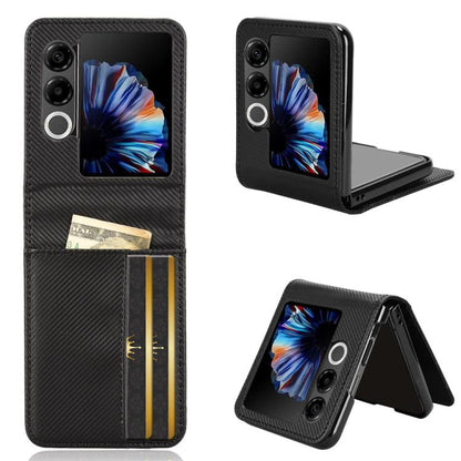 Card Slot PU Leather PC Phone Case, For ZTE nubia Flip3, For ZTE nubia Flip2
