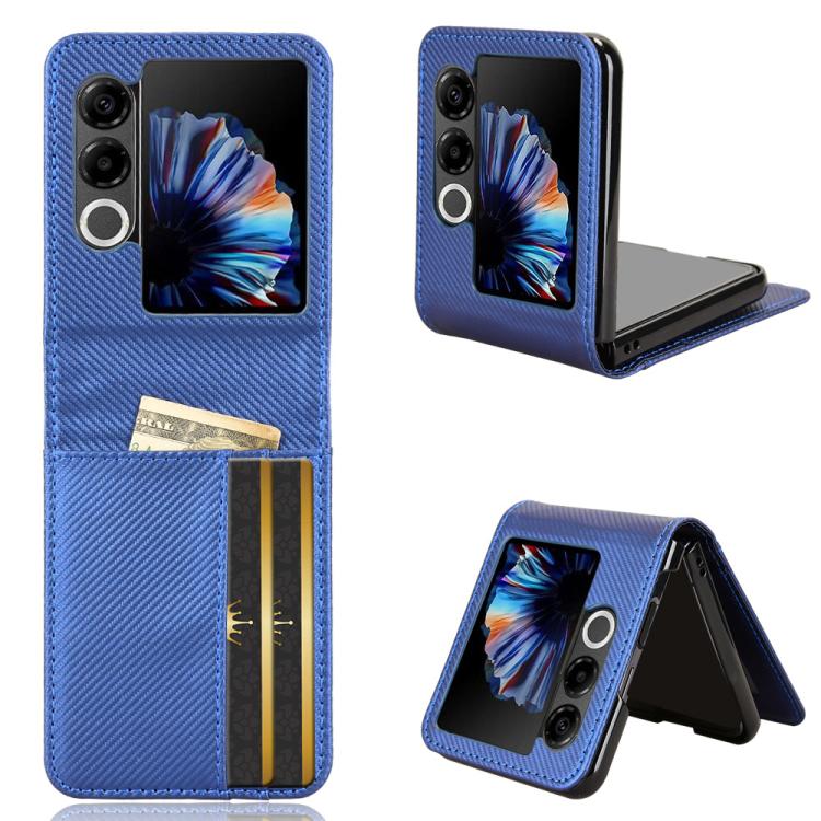 Card Slot PU Leather PC Phone Case, For ZTE nubia Flip3, For ZTE nubia Flip2
