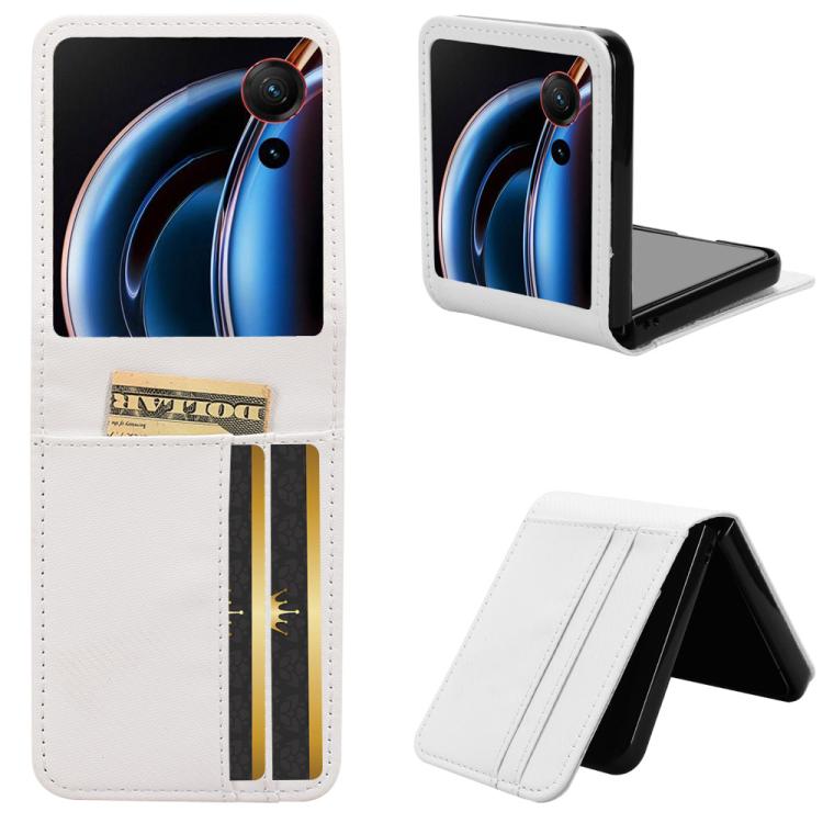 Card Slot PU Leather PC Phone Case, For ZTE nubia Flip3, For ZTE nubia Flip2