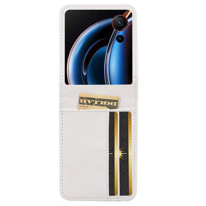 Card Slot PU Leather PC Phone Case, For ZTE nubia Flip3, For ZTE nubia Flip2