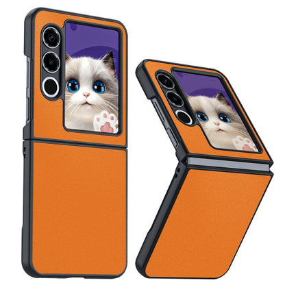 Ultra-thin Plain Skin Leather Phone Case, For ZTE nubia Flip3, For ZTE nubia Flip2, For ZTE nubia Z70 Ultra, For ZTE nubia Z60 Ultra