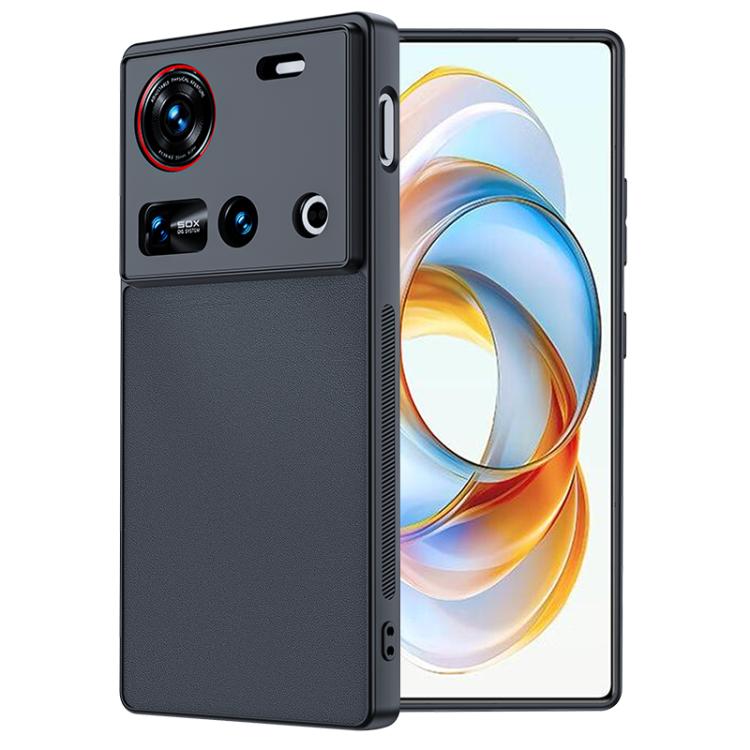 Ultra-thin Plain Skin Leather Phone Case, For ZTE nubia Flip3, For ZTE nubia Flip2, For ZTE nubia Z70 Ultra, For ZTE nubia Z60 Ultra