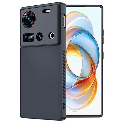 Ultra-thin Plain Skin Leather Phone Case, For ZTE nubia Flip3, For ZTE nubia Flip2, For ZTE nubia Z70 Ultra, For ZTE nubia Z60 Ultra