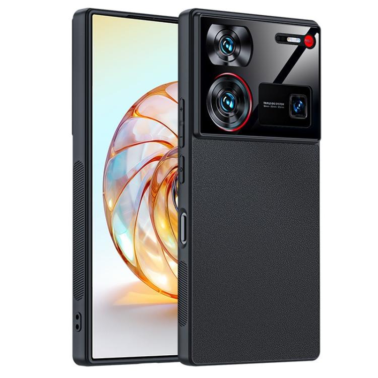 Ultra-thin Plain Skin Leather Phone Case, For ZTE nubia Flip3, For ZTE nubia Flip2, For ZTE nubia Z70 Ultra, For ZTE nubia Z60 Ultra