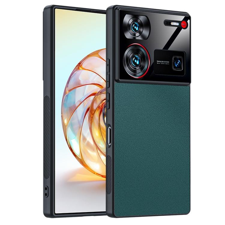 Ultra-thin Plain Skin Leather Phone Case, For ZTE nubia Flip3, For ZTE nubia Flip2, For ZTE nubia Z70 Ultra, For ZTE nubia Z60 Ultra