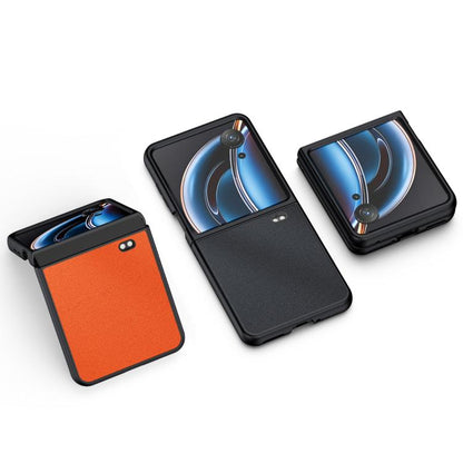 Ultra-thin Plain Skin Leather Phone Case, For ZTE nubia Flip3, For ZTE nubia Flip2, For ZTE nubia Z70 Ultra, For ZTE nubia Z60 Ultra