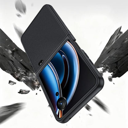 Ultra-thin Plain Skin Leather Phone Case, For ZTE nubia Flip3, For ZTE nubia Flip2, For ZTE nubia Z70 Ultra, For ZTE nubia Z60 Ultra