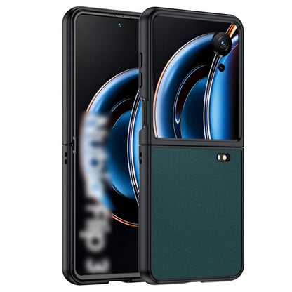 Ultra-thin Plain Skin Leather Phone Case, For ZTE nubia Flip3, For ZTE nubia Flip2, For ZTE nubia Z70 Ultra, For ZTE nubia Z60 Ultra
