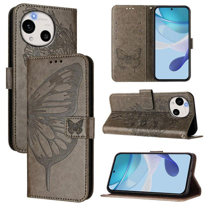Embossed Butterfly Leather Phone Case, For Sharp Aquos wish6, For Sharp Aquos R11, For Sharp Aquos sense10, For Sharp Basio Active3, For Sharp Aquos sense8 SHG11 / SH-54D, For Sharp Aquos Wish3