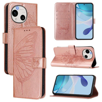 Embossed Butterfly Leather Phone Case, For Sharp Aquos wish6, For Sharp Aquos R11, For Sharp Aquos sense10, For Sharp Basio Active3, For Sharp Aquos sense8 SHG11 / SH-54D, For Sharp Aquos Wish3