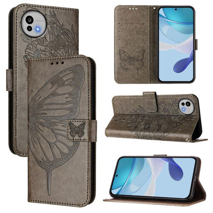 Embossed Butterfly Leather Phone Case, For Sharp Aquos wish6, For Sharp Aquos R11, For Sharp Aquos sense10, For Sharp Basio Active3, For Sharp Aquos sense8 SHG11 / SH-54D, For Sharp Aquos Wish3