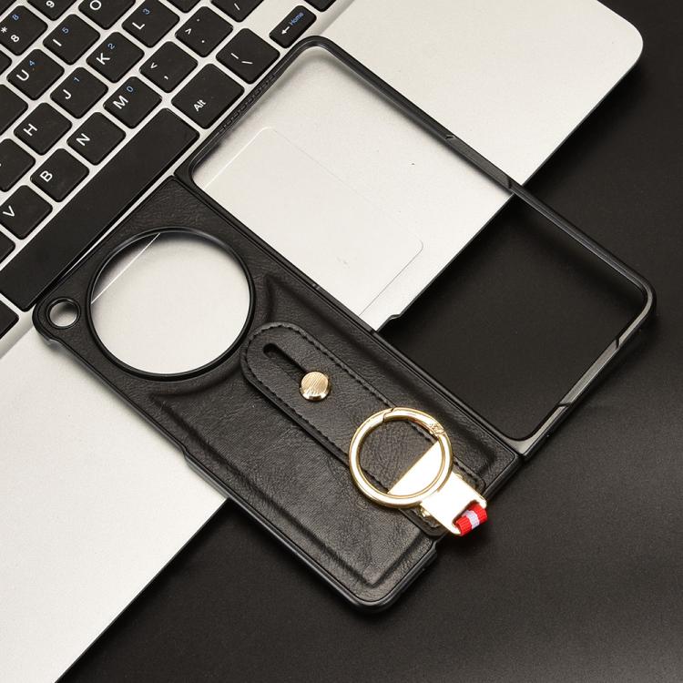 Wristband Leather Back Phone Case, For OPPO Find N6, For OPPO Find N5