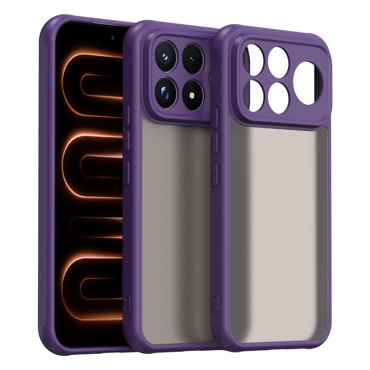 Fan Dun Series TPU Hybrid PC Frosted Phone Case, For Xiaomi Poco M8 Power 5G, For Xiaomi Poco F9 Ultra 5G, For Xiaomi Poco F9 Pro 5G, For Xiaomi 17T Pro 5G, For Xiaomi 17T 5G, For Xiaomi 15 Ultra