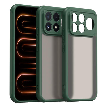 Fan Dun Series TPU Hybrid PC Frosted Phone Case, For Xiaomi Poco M8 Power 5G, For Xiaomi Poco F9 Ultra 5G, For Xiaomi Poco F9 Pro 5G, For Xiaomi 17T Pro 5G, For Xiaomi 17T 5G, For Xiaomi 15 Ultra