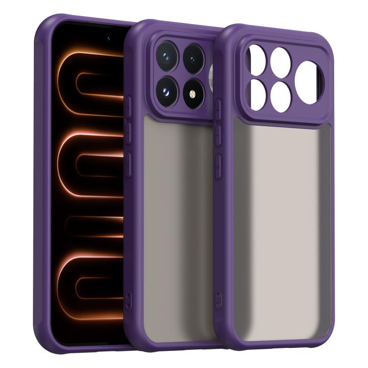 Fan Dun Series TPU Hybrid PC Frosted Phone Case, For Xiaomi Poco M8 Power 5G, For Xiaomi Poco F9 Ultra 5G, For Xiaomi Poco F9 Pro 5G, For Xiaomi 17T Pro 5G, For Xiaomi 17T 5G, For Xiaomi 15 Ultra
